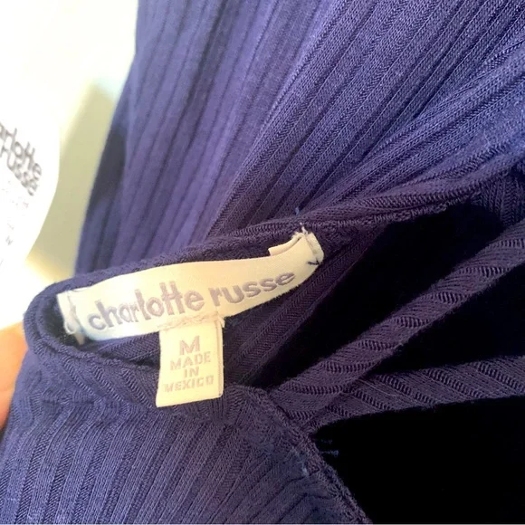 Charlotte Russe Ribbed Stretch Dress - Picture 5 of 6